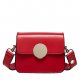 Women's Flash Leather Crossbody Bag Solid Color Red/Autumn Amplifier; Winter