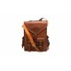 Antique notebook shoulder backpack