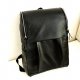 Male black zipper bag backpack