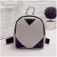 Creative women rucksack concise serpentine shoulder bag backpack school book