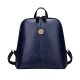 College Wind soft leather shoulder bag ladies fashion wild rivet Backpack