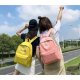 Girl female canvas bag backpack