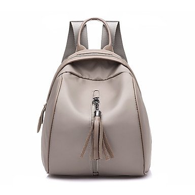 Leather handbags, backpacks zipper khaki