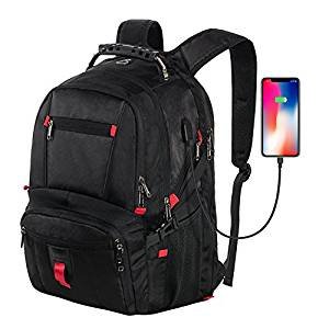 Large Laptop Backpack, Travel Backpack for Women and Men, Computer Backpack Business Bagpack for 17.3 inch Notebook, Water Resis