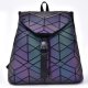 Geometry frosted backpack backpack