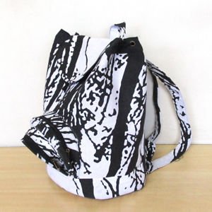 Multi-function backpack neutral fashion cotton street Bags