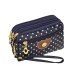 Women fashion clutch bag canvas bag Messenger Bag Navy chain Bora