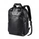 Crocodile leather man bag backpack zipper black , coffee