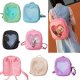 Cute style heart-shaped transparent female mountaineering backpack travel bag