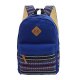 Featured Boys Girls Rucksack Shoulder Bookbags Satchel Travel Canvas Backpack