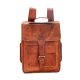 Vintage brown handbag backpack really neutral package