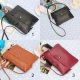 Inclined bag slung metal compact fashion bags