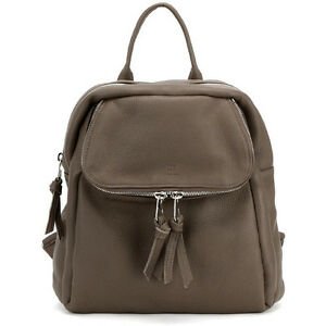 Brown bag backpack laptop bag