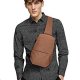 Small Sling Backpack Waterproof Sling Bag One Shoulder Crossbody Backpack Bag for Men & Women