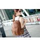 Women fashion Pu backpack students backpack school bag retro