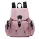 Arched handle large soft bag leisure backpack shoulder strap