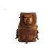 16" antique soft brown Travel Backpack