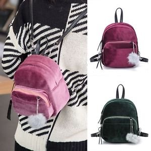 Waterproof mini backpack Hairball soft handle