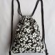 Handbags hollow rucksack black, gray, yellow