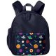 Colorful Galaxy Space Moon Star Printing backpack schoolbag boys and girls school bags for the children Daypack