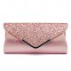 Women's PU (Polyurethane) / PU Evening Bag Solid Color Black / Blush Pink / Gold / Autumn amp; Winter