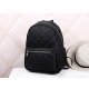 Neutral handbag Oxford cloth backpack black