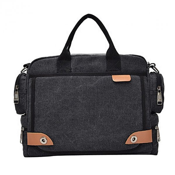 Men canvas briefcase Messenger shoulder bag Messenger sling bags handbag