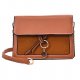 Women's chain PU (polyurethane) / velvet / PU crossbody bag solid color black / dark brown / wine red / autumn; winter