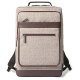 Classic casual canvas shoulder bag backpack notebook, Black / Coffee / Gray