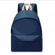 Neutral gray zipper bag rucksack, yellow, sky blue