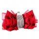 Women's Zipper Satin Evening Bag Fuchsia/Red/Almond