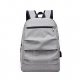 Bags Polyester Backpack neutral pure black, gray, purple