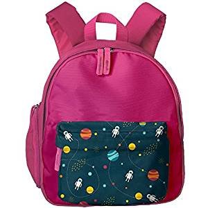 Colorful Galaxy Space Moon Star Printing backpack schoolbag boys and girls school bags for the children Daypack