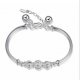 Women bracelet Bracelet, sterling silver bracelets women silver jewelry Christmas gift everyday casual wedding party