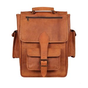 16" neutral brown bag retro soft Backpack