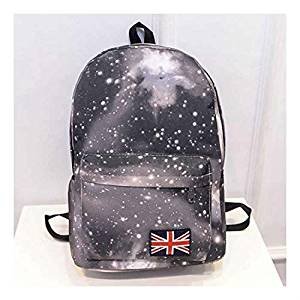 Neutral girl boy 3D Galaxy travel bag backpack shoulder bag schoolbag menu