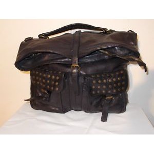 Black backpack handbag