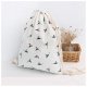 Creative female sparrow Drawstring beam port backpack shopping bag travel bag