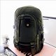 Neutral handbag rucksack zipper almonds, military green, khaki