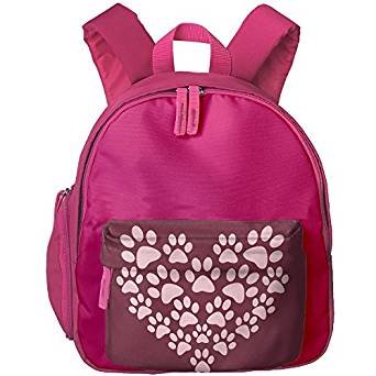 Handprint menu backpack schoolbag bag for children boys and girls