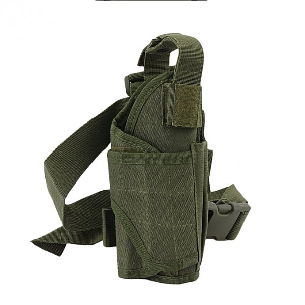 Adjustable Multifunctional Outdoor Camping Universal Man Accessory Bag Army Green