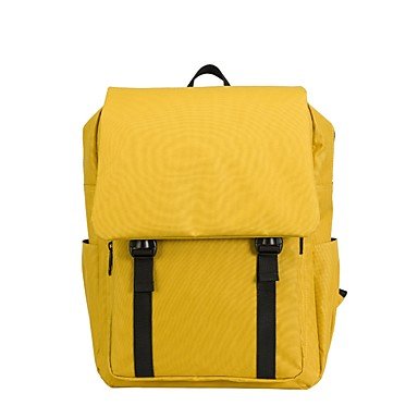 Neutral handbag Oxford cloth backpack zipper yellow