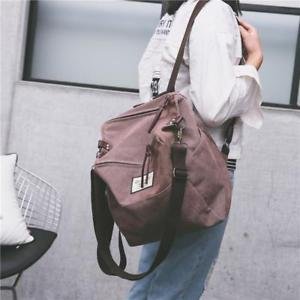 Women canvas backpack leisure backpack large capacity