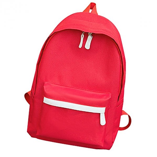 Neutral letter rucksack outdoor travel backpack students bag shoulder bag