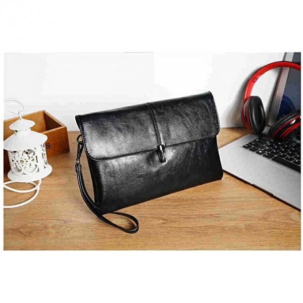 Simple men business casual clutch bag wrist bag waterproof Messenger