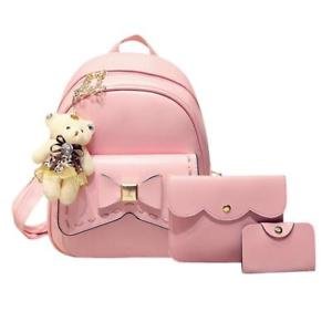 Female backpack schoolbag backpack bow