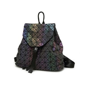 Luminous Backpack Backpack Female Backpack Geometric Backpack