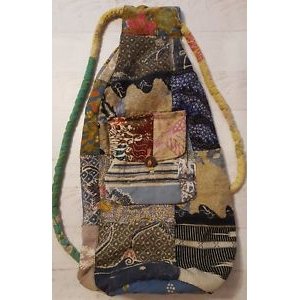 Batik Patchwork backpack vintage fabrics