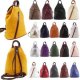 The new coat soft lady backpack straps