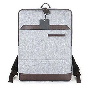 Classic casual canvas shoulder bag backpack notebook, Black / Coffee / Gray